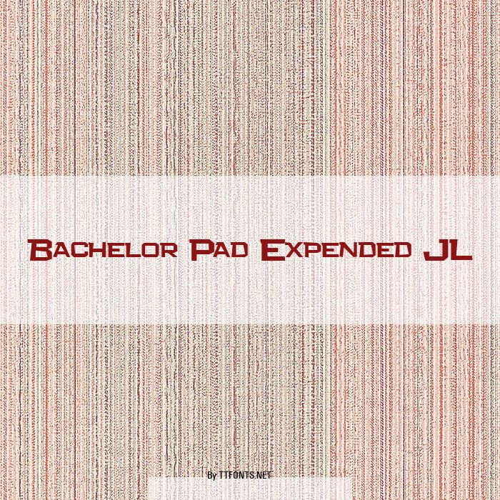 Bachelor Pad Expended JL example